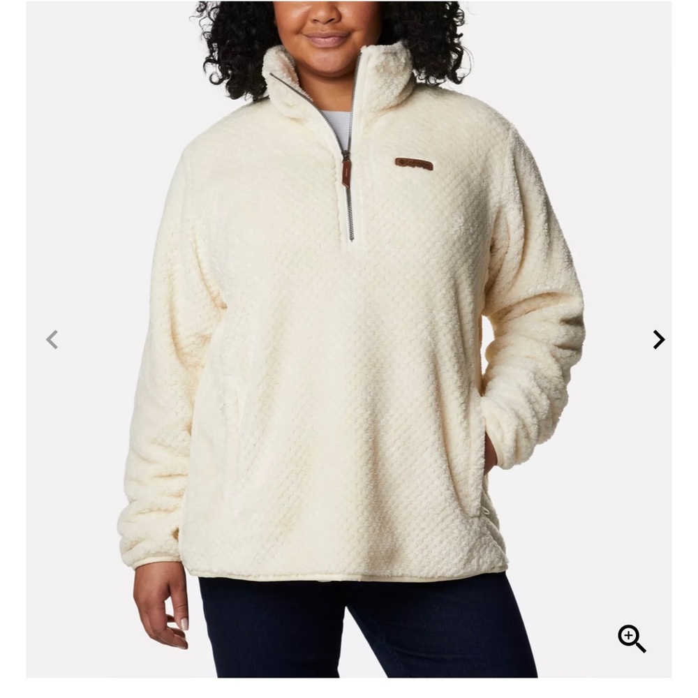⭐️NWT⭐️ Columbia Fire Side Quarter Zip Sherpa Fleece